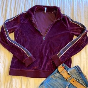 Vintage Vibes Velour Sweatshirt